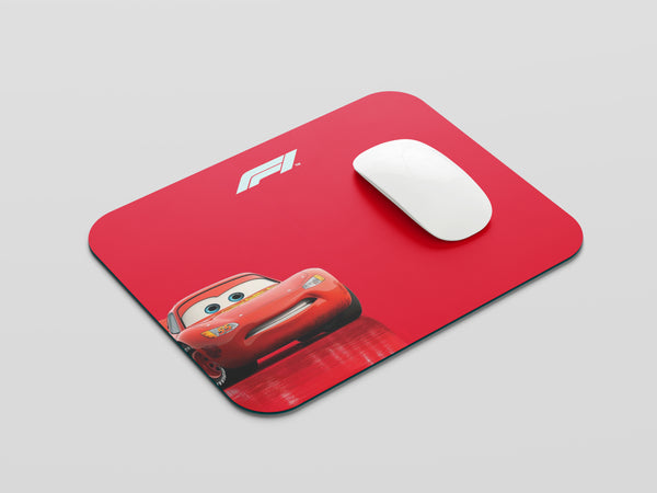 Speedy Car Red Mouse Pad
