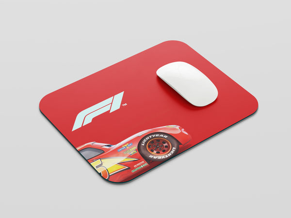 Speedy Car Red Two Mouse Pad